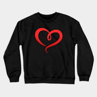 Lovely Heart Crewneck Sweatshirt